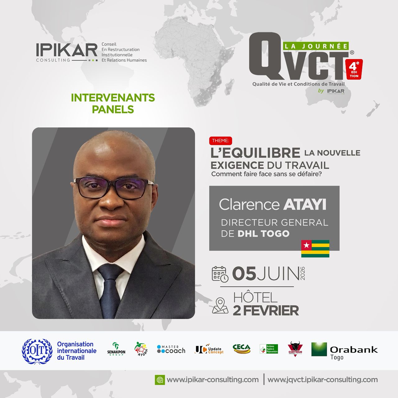 Intervenants Panels: Clarence ATAYI