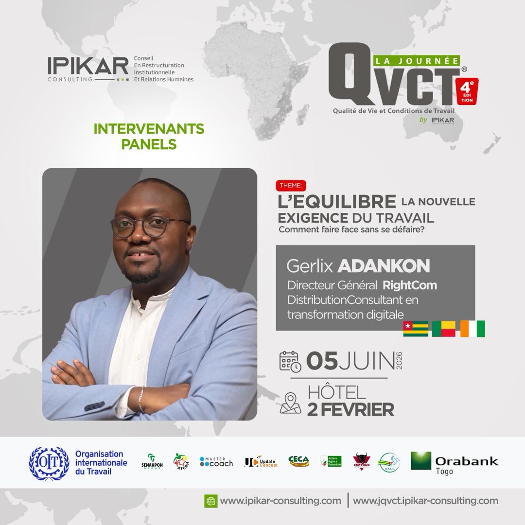 Intervenants Panels: Gerlix Adankon